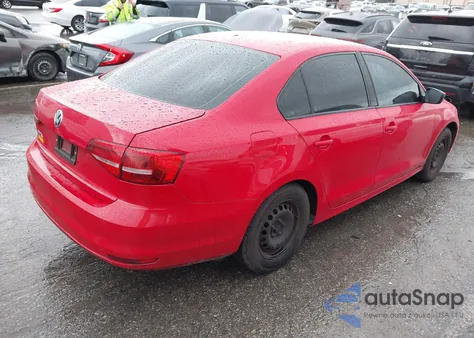 2015 Volkswagen Jetta 2.0L S from USA, damaged, VIN 3VW2K7AJ2FM328042